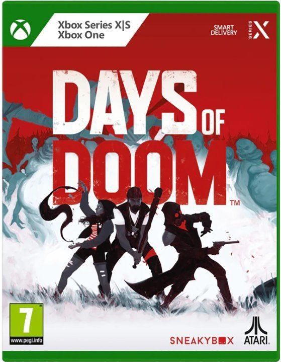 Days of Doom - Xbox Series - Game - Handgetekende Beelden - Roguelite Progressie