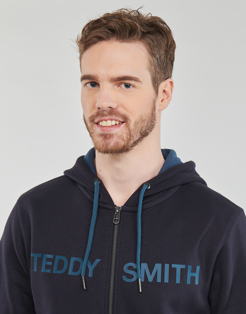 Teddy Smith - GICLASS HOODY - Bleu