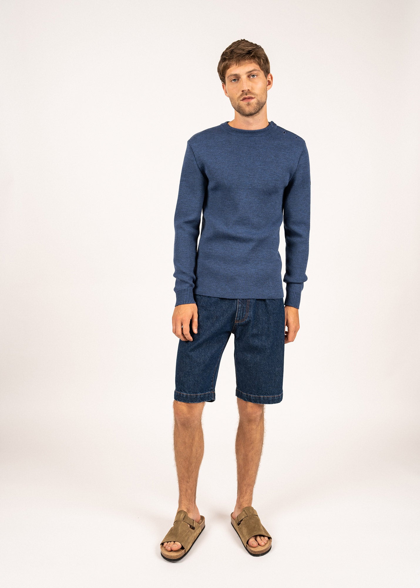 Pull marin uni Rochefort