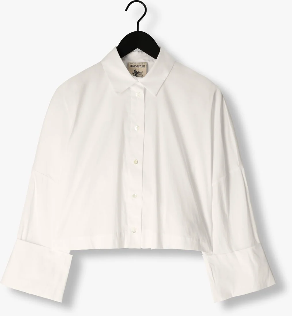SEMICOUTURE witte semicouture blouse s4sk03 shirt