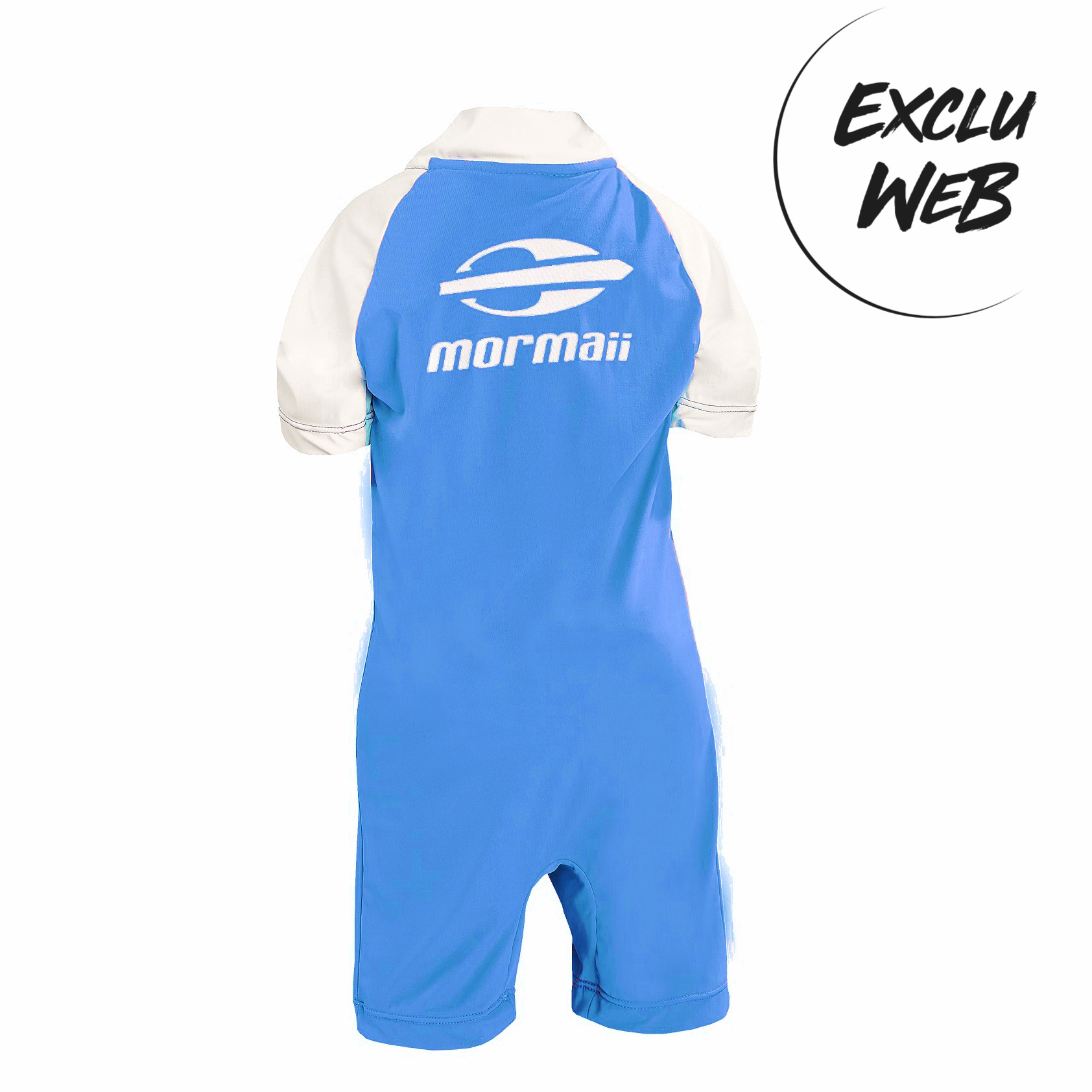 Mormaii Shorty Lycra Baby White / Blue