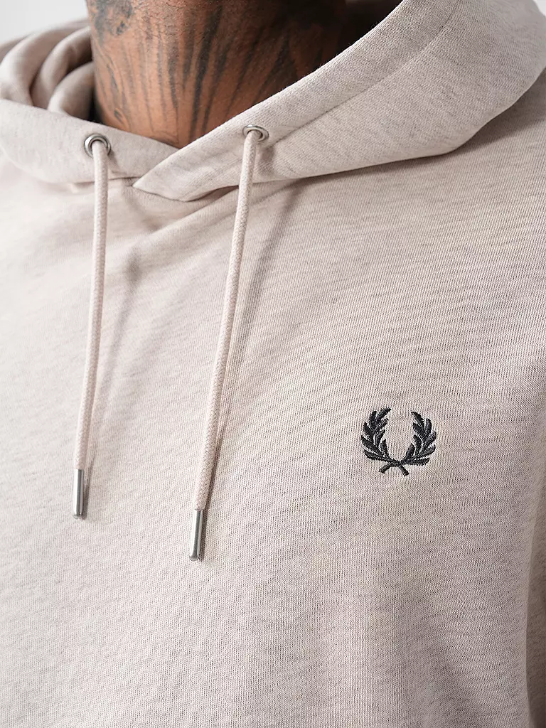 FRED PERRY Kapuzenpullover - Hoodie creme