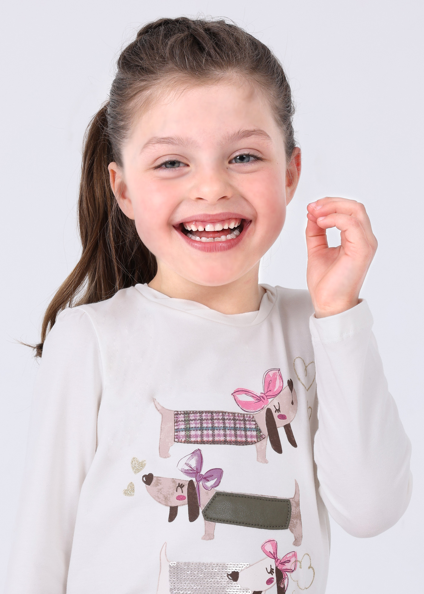 Camiseta estampada Better Cotton para meninas
