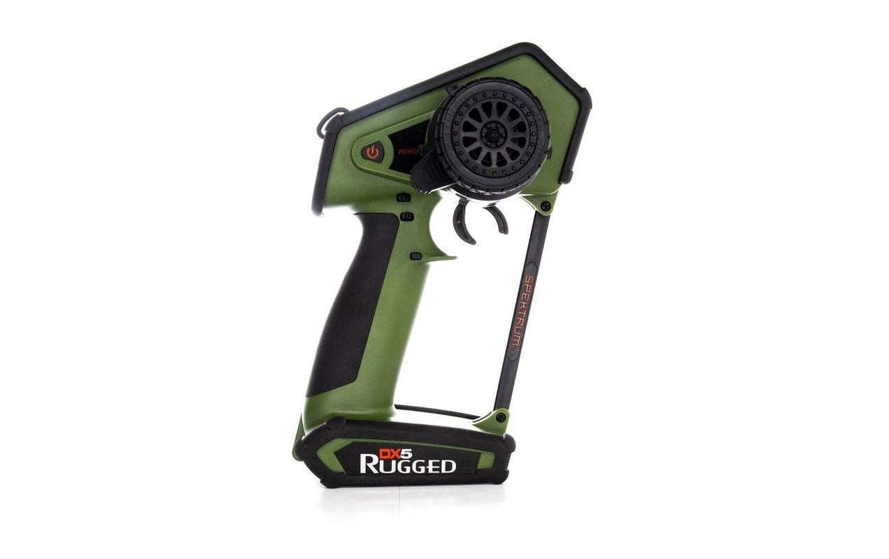 Fernsteuerung DX5 Rugged Grün<br>Die ideale Wahl für alle Off-Road-Piloten