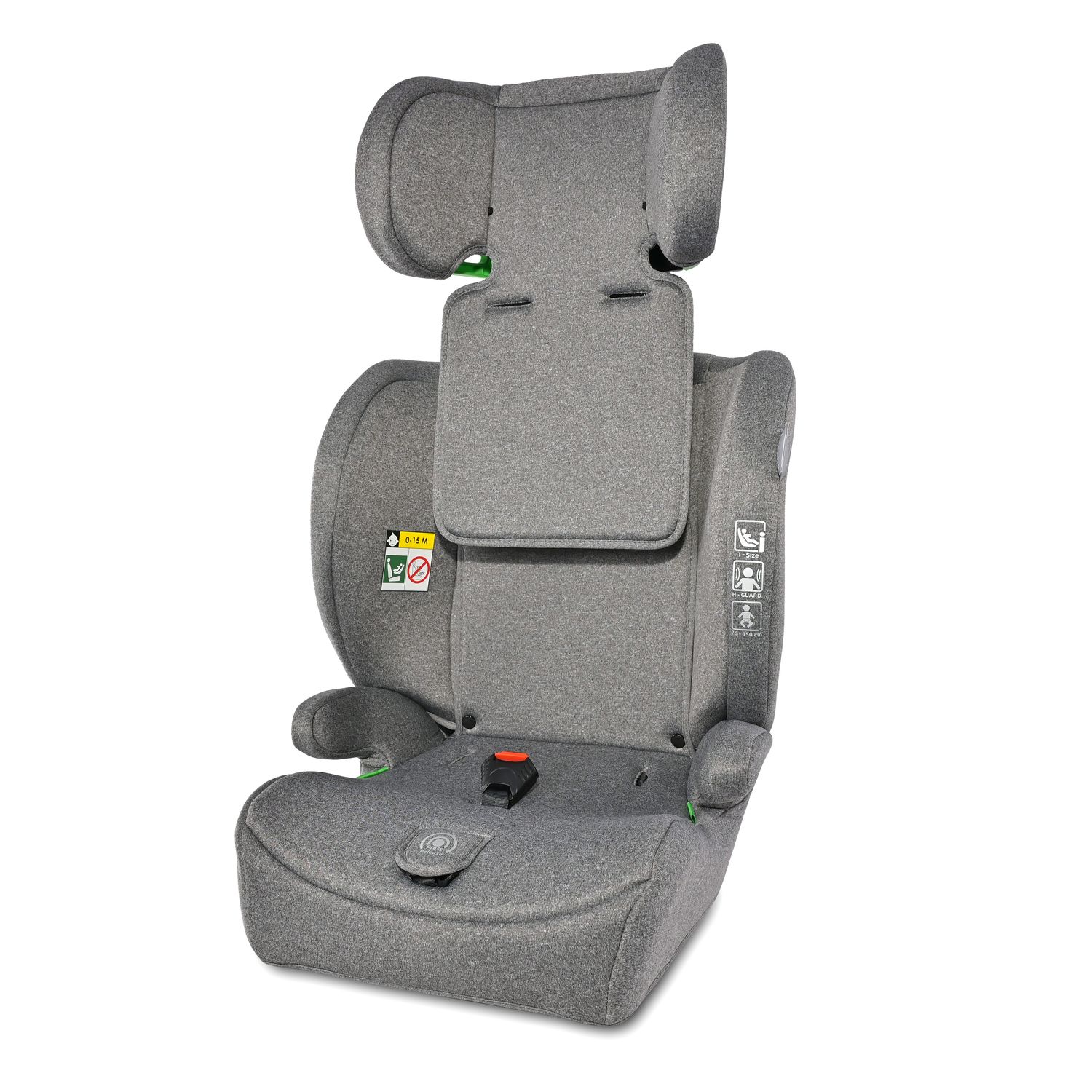 Lorelli Kindersitz i-Size Adventure (76-150 cm) Kopfstütze verstellbar bis 36 kg schwarz