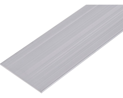 Platte staaf, natuurlijk aluminium, 70x3 mm, 1 m
