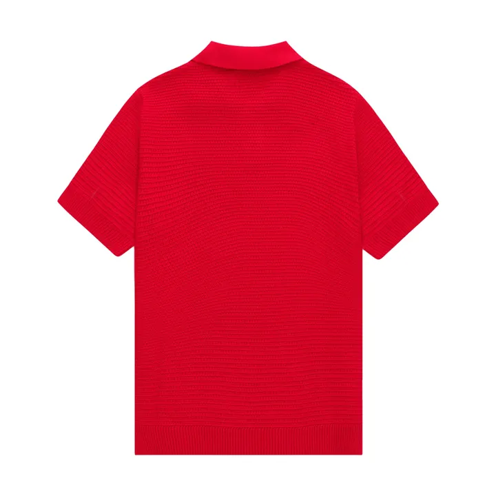 Arte Antwerp Polo Futebol Knit | Rouge