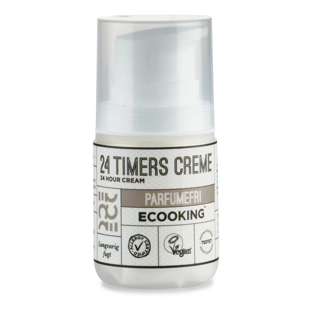 ECOOKING 24 Timers Creme Parfumefri - 50 ml.