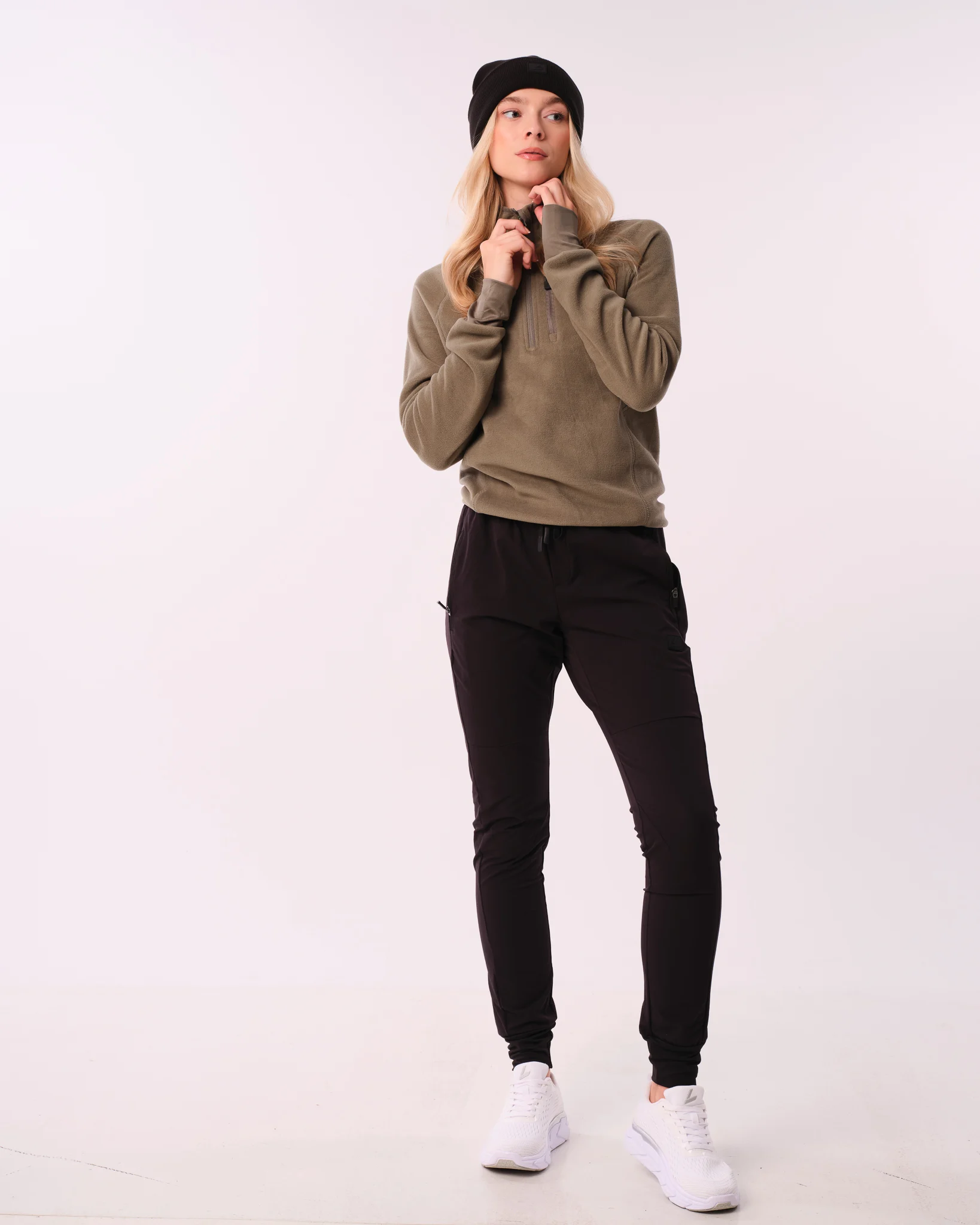 LEVITY Vernon Micro Fleece Green Agave