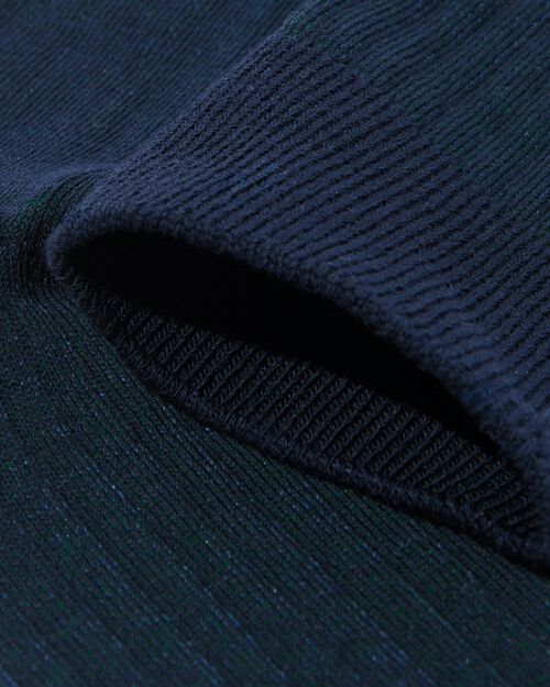 chaussettes rayées pour hommes 1 paire  vert foncé