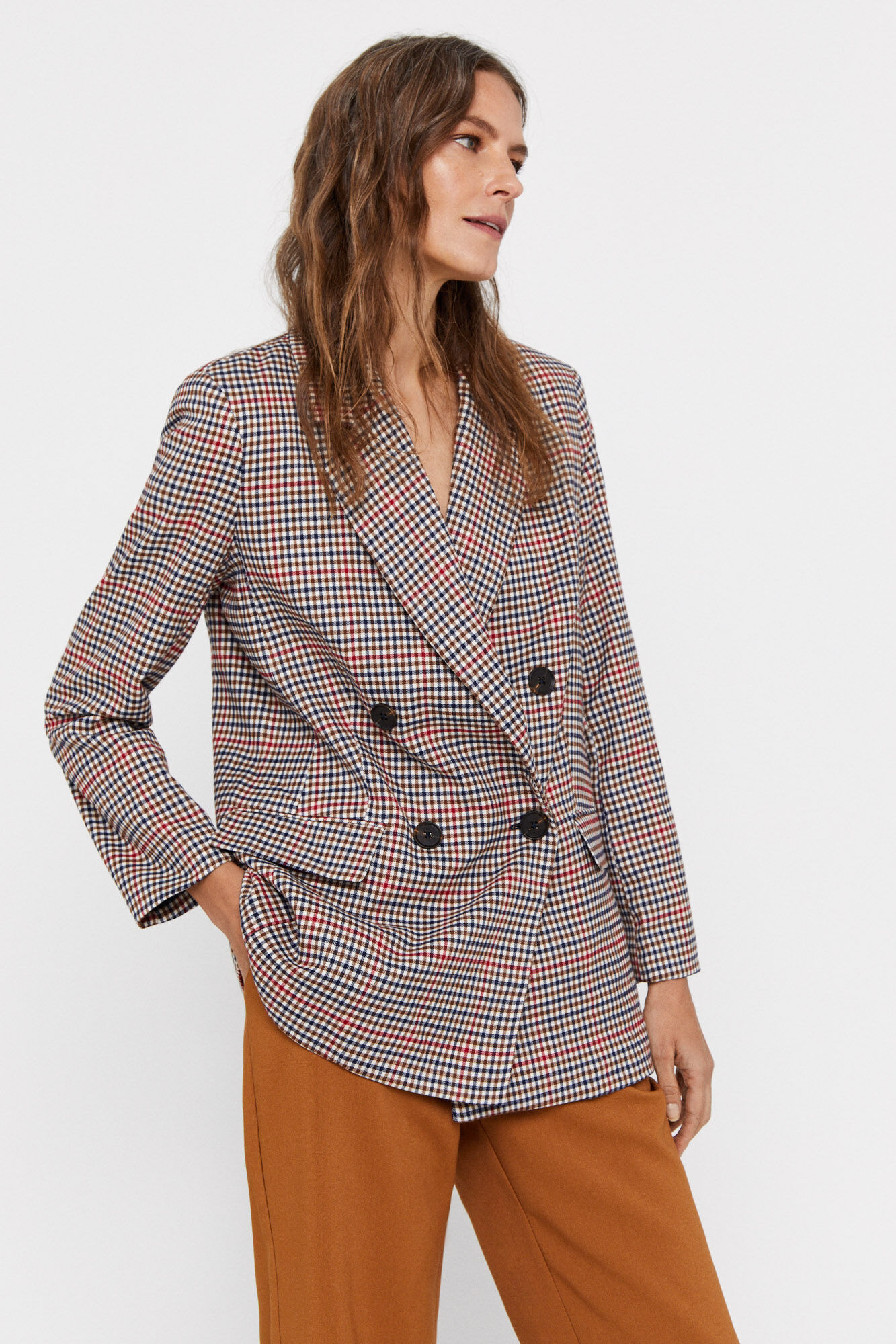 Blazer Cross Flow - Estampa Laranja