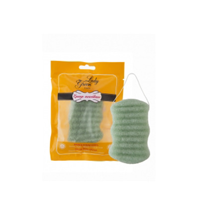 Ladygreen Konjac Bodyspons Aloe Vera (1 stuk)