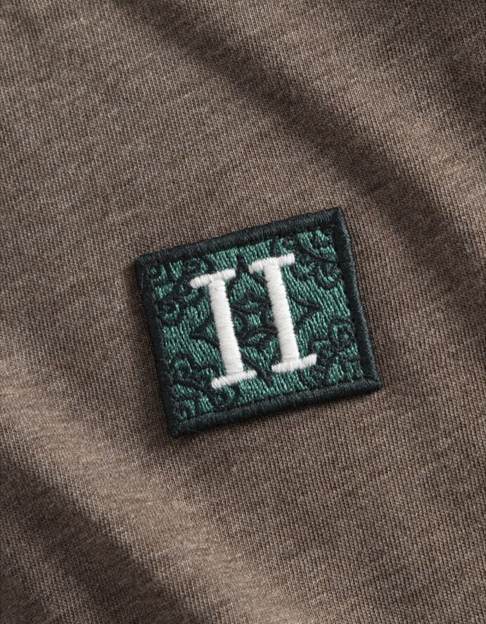 Les Deux Piece 2. 0 T-Shirt Mountain grey melange/posy green-pine green