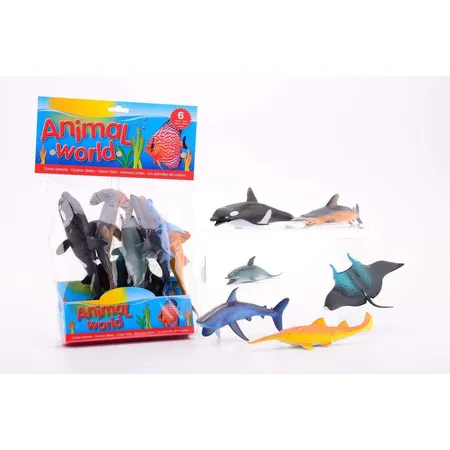 Johntoy Animal World Meerestiere, 6 Stk. in Beutel
