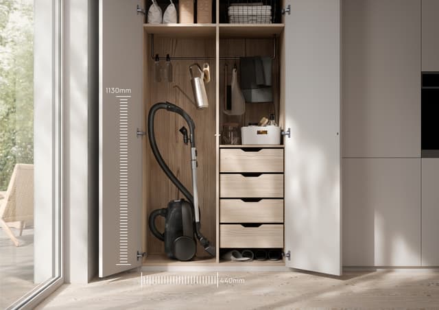 Electrolux Clean 600 Bagged støvsuger EB61C4DB