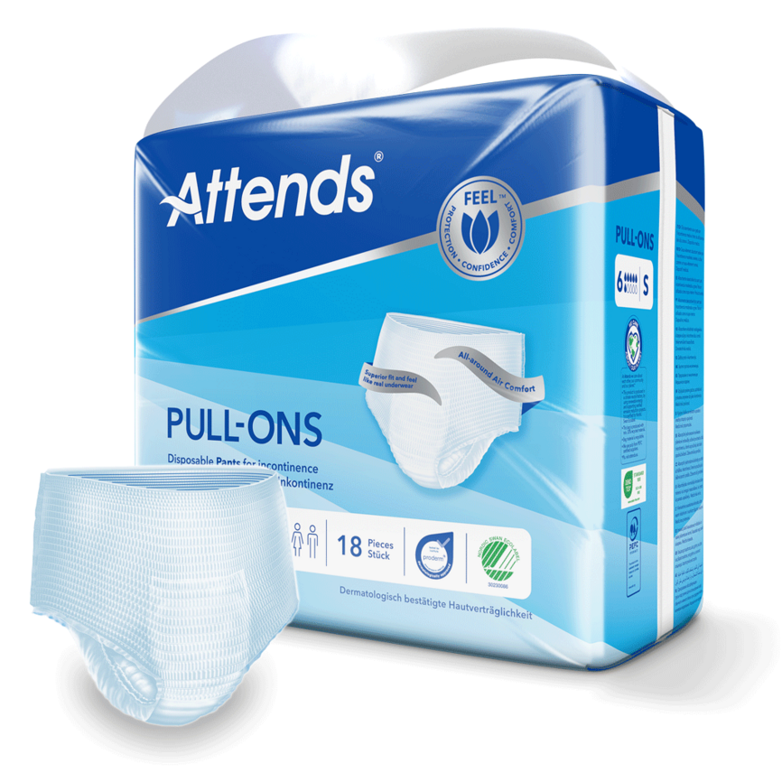 Attends Pull-Ons 6 S 18 stk