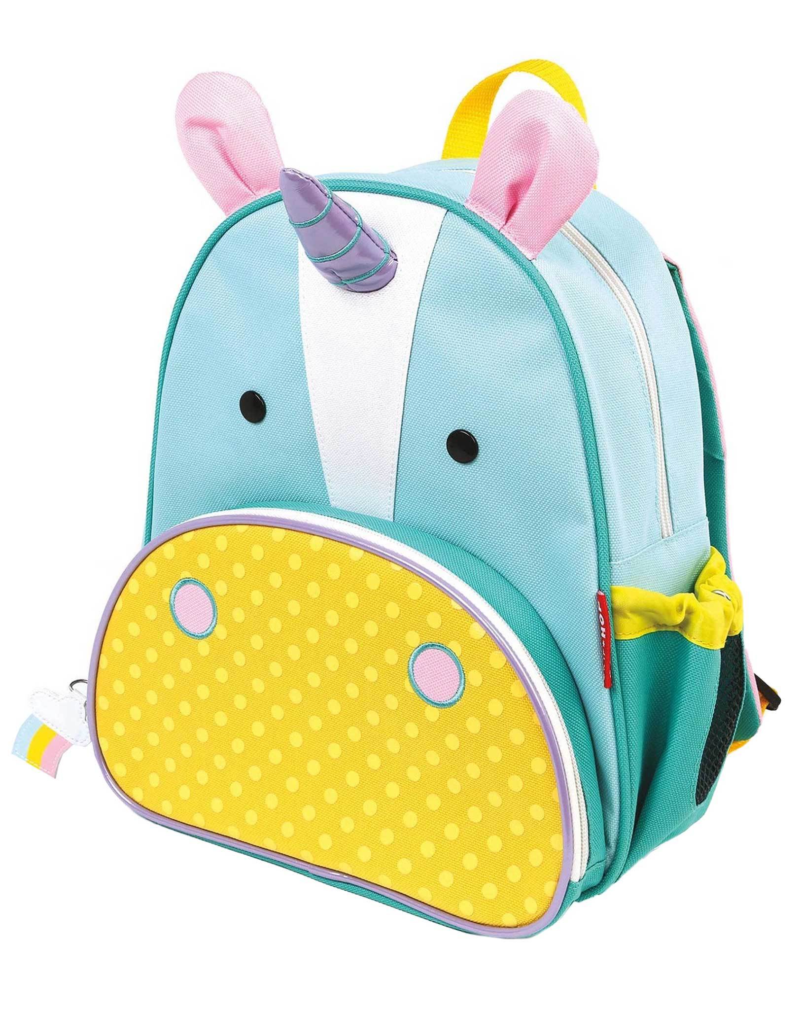 Kinderrucksack ZOO – EINHORN EUREKA (30x28x13) in bunt