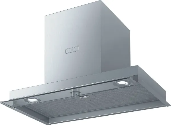 Elica Boxin IX/A/60 - Hætte - tag - bredde: 59.4 cm - dybde: 34 cm - udtrækning og recirkulation (-) - rustfrit stål
