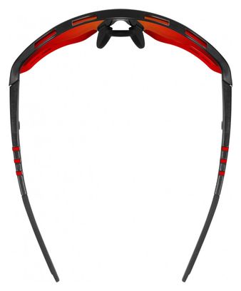 Scicon Sports Aerotech Regular Photochromic Lunettes De Soleil De Performance Sportive (Scnxt Red Fotocromic/Luminosité Noire)