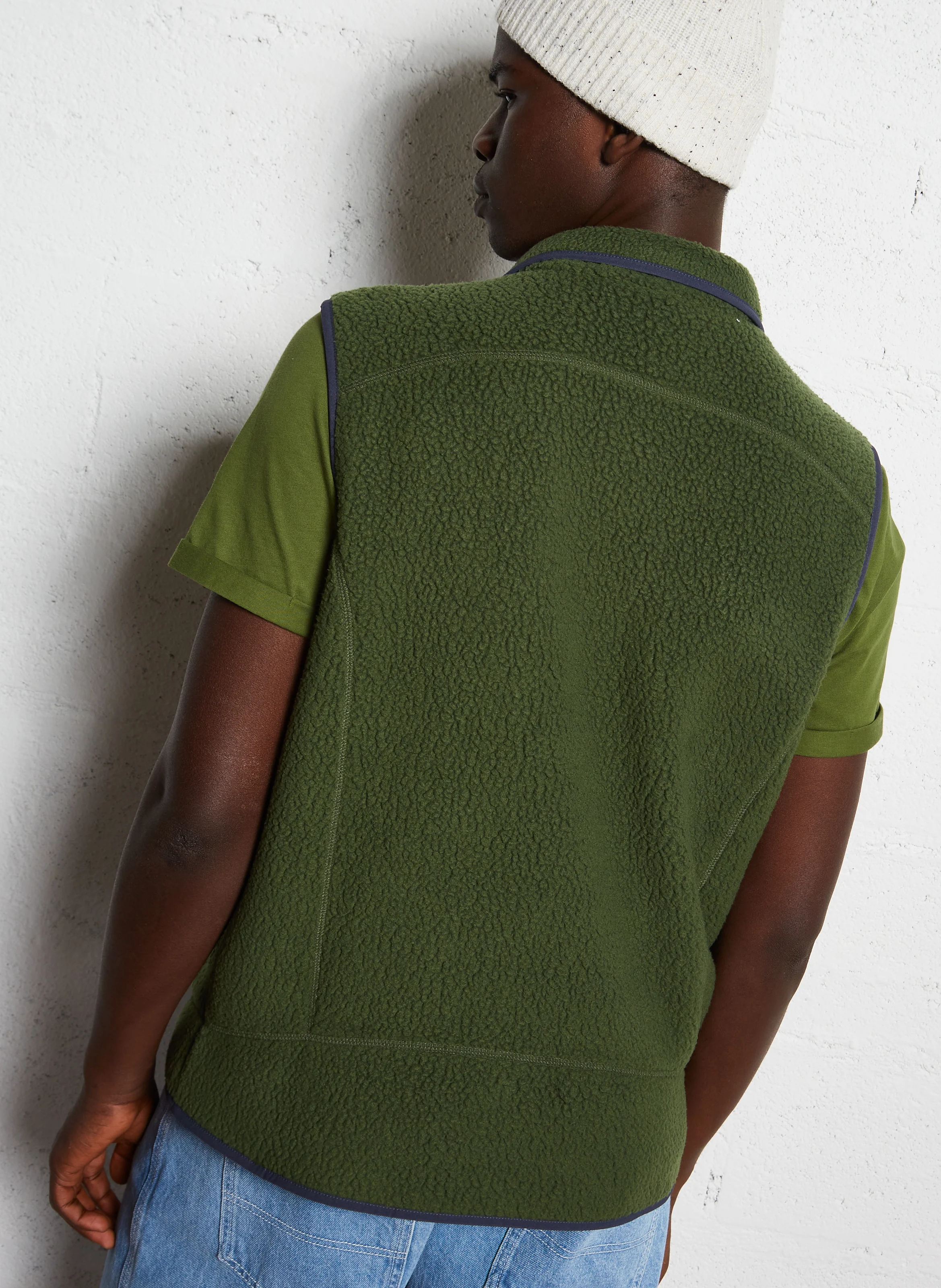 Polaire sans manches | Vert