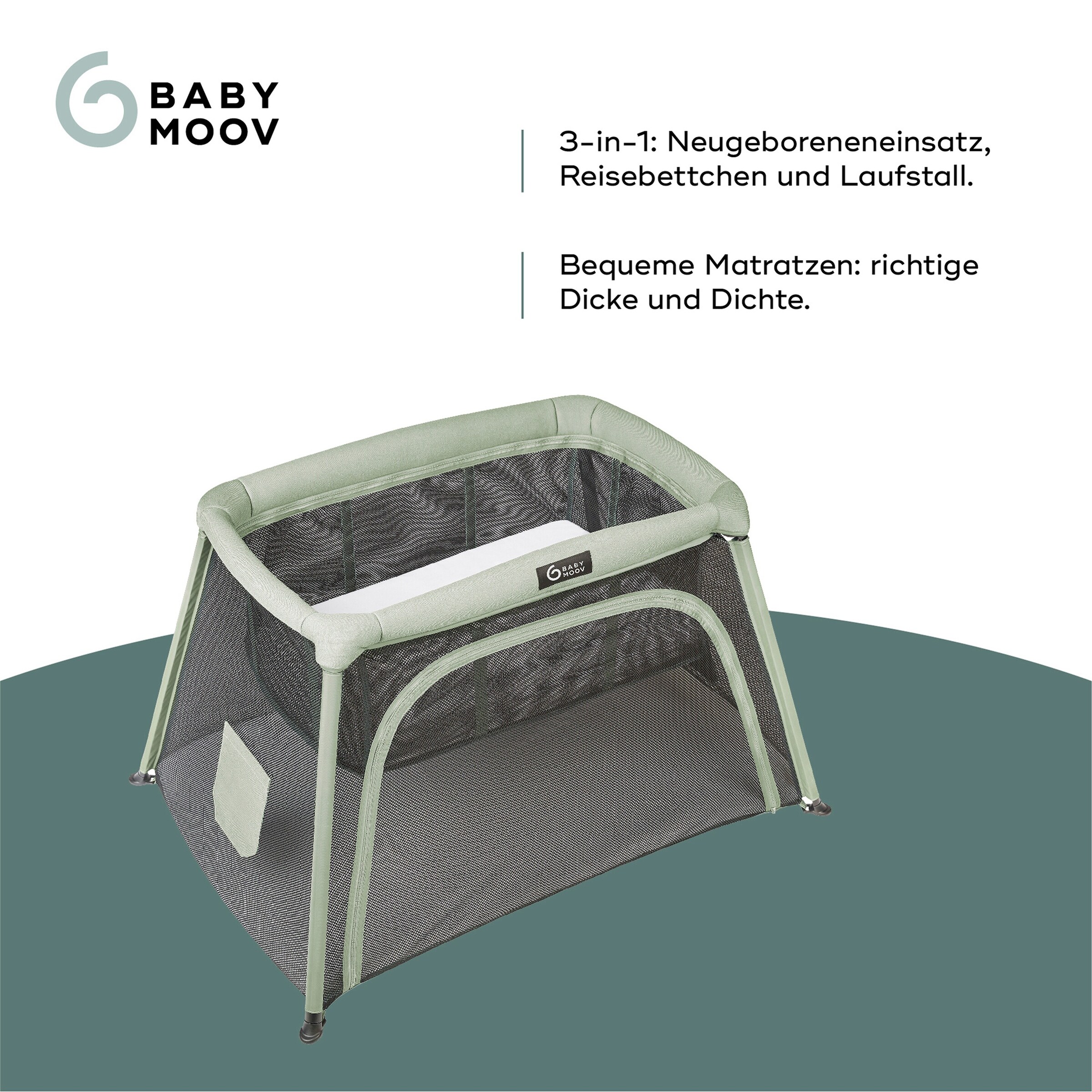 Babymoov Reisebett 3-in-1 Moov & Comfy
