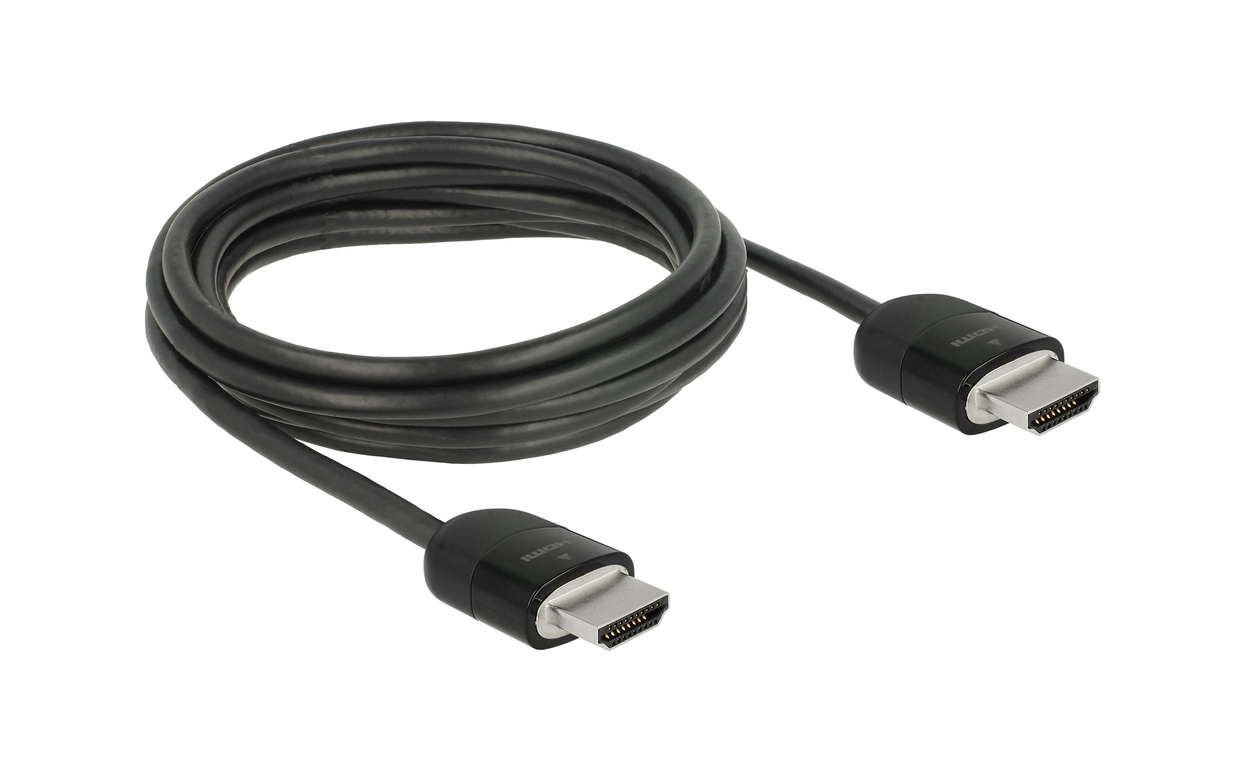 Kabel 4K 60Hz HDMI - HDMI, 3 m, SchwarzDelock Premium HDMI Kabel 4K 60 Hz 3 m