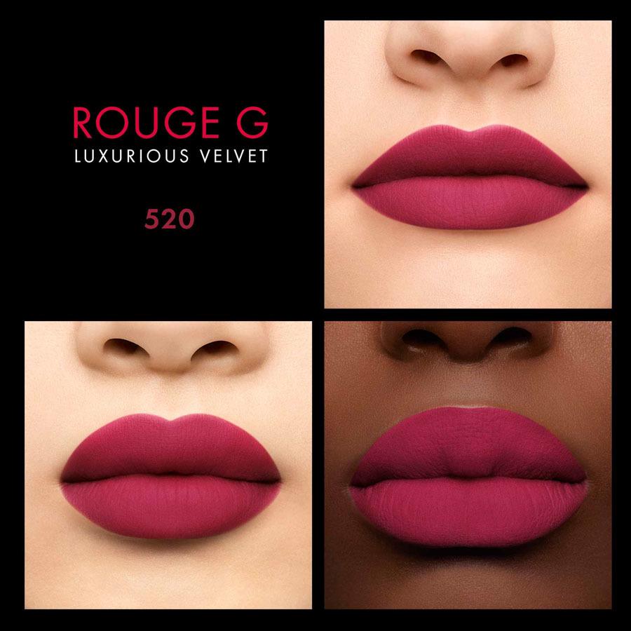 Guerlain Rouge G Luxurious Velvet 520 Mauve Plum 3,5g
