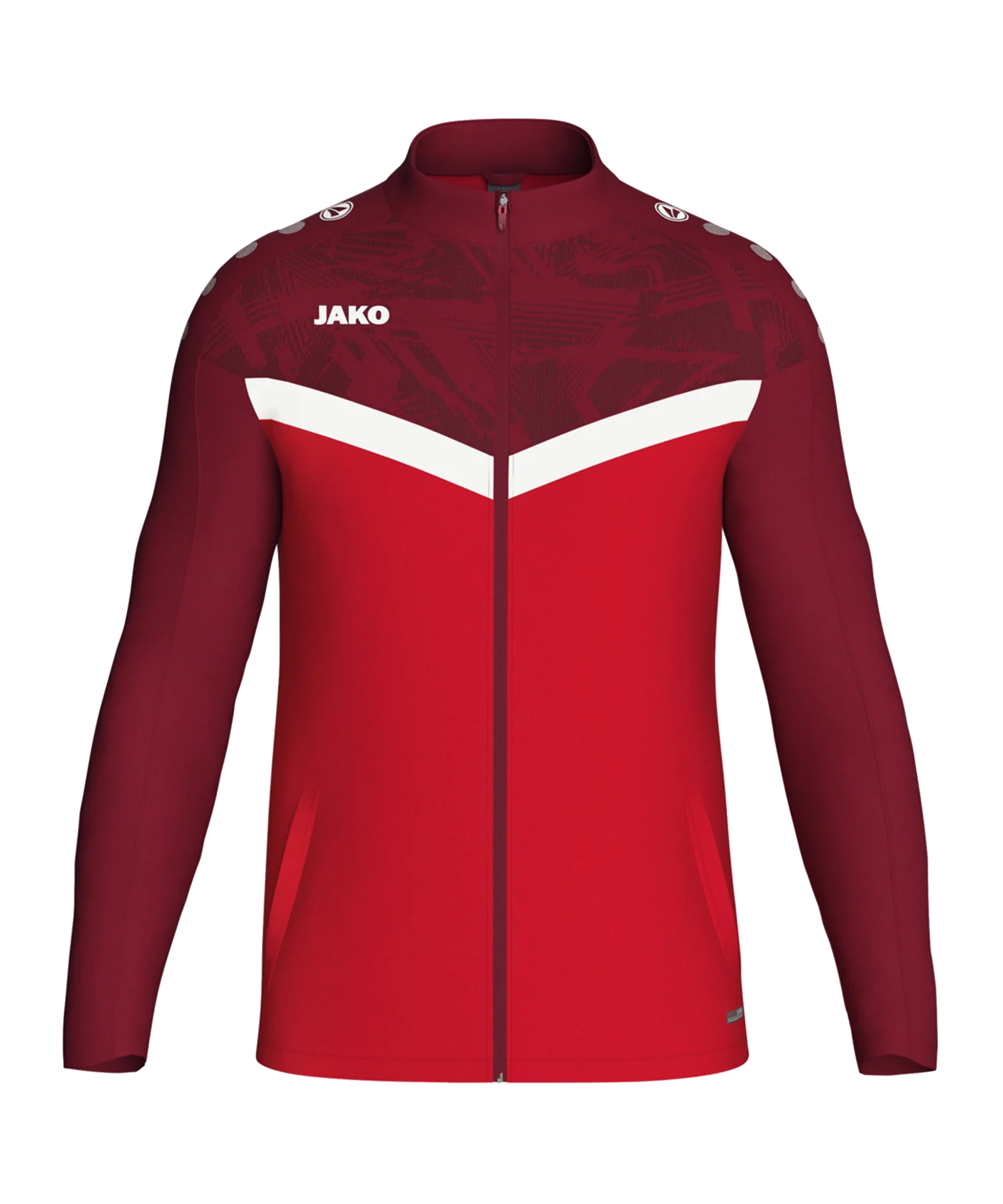 JAKO Iconic Polyesterjacke Kids Rot F103