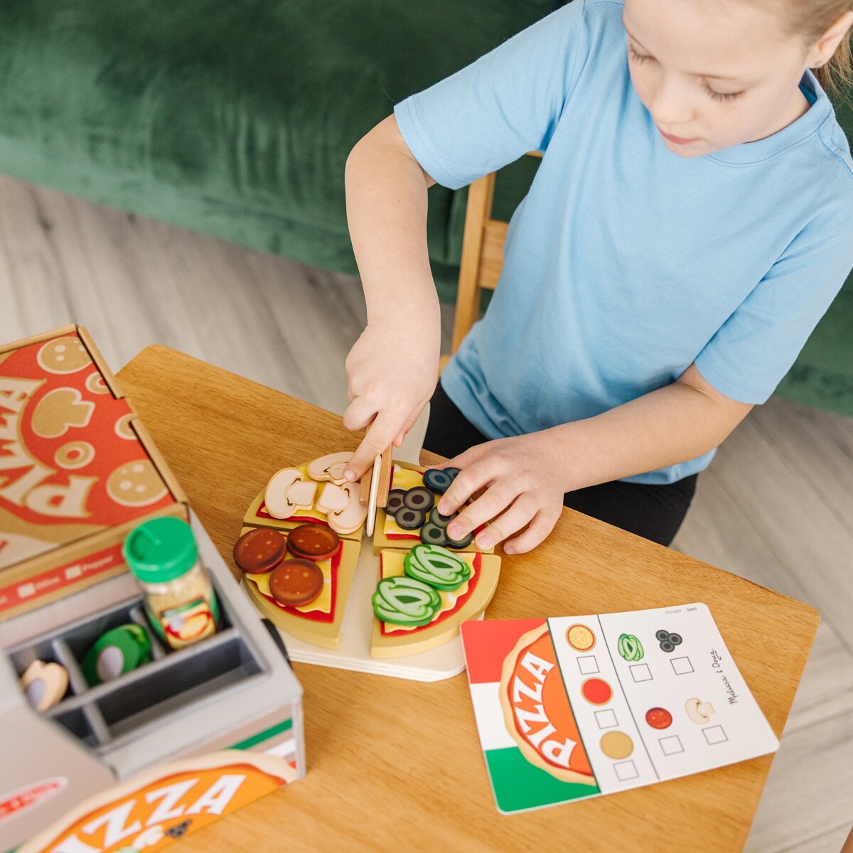 Melissa & Doug - Pizzaria Legetøj I Træ
