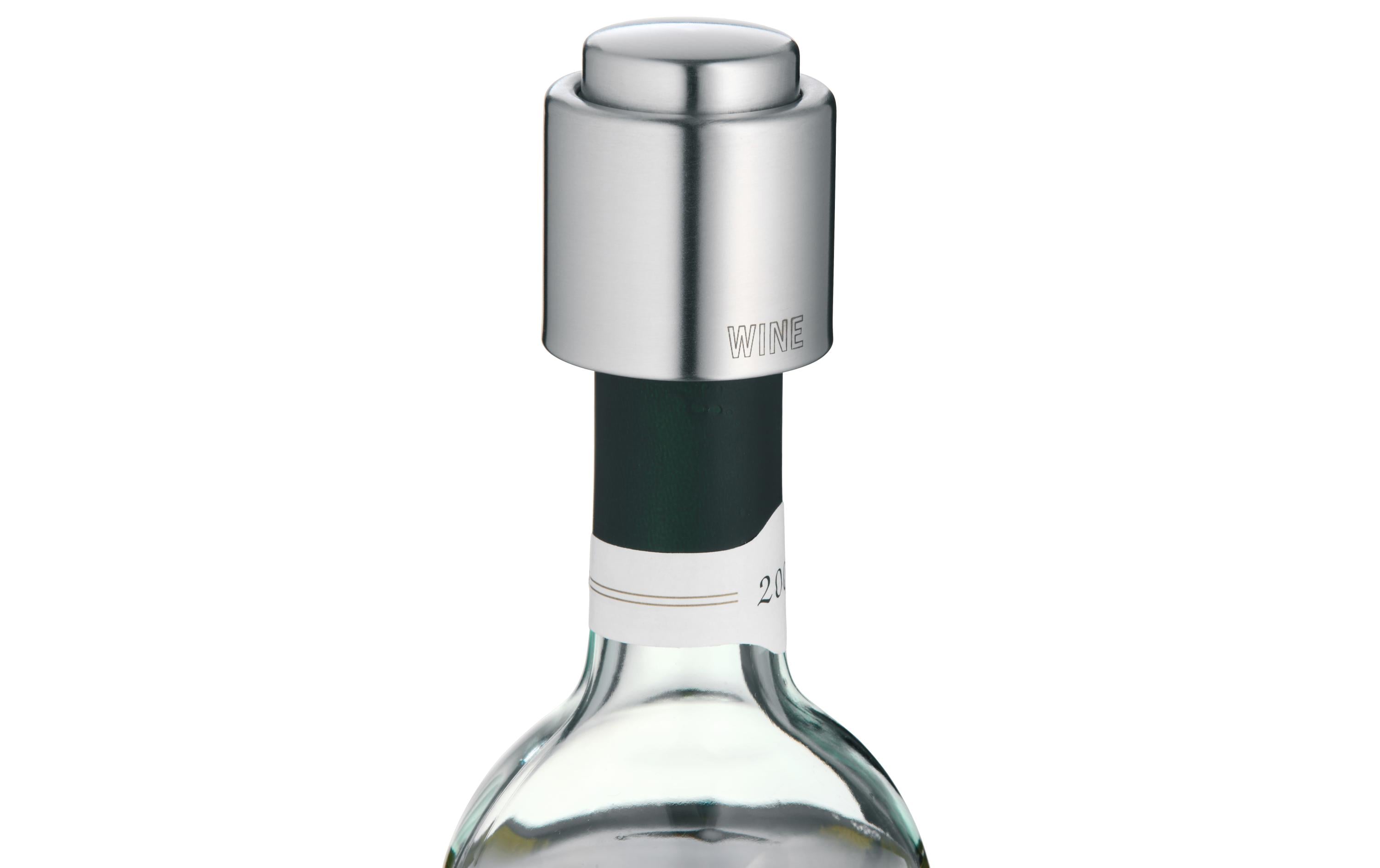 Weinflaschenverschluss Clever & More SilberAccessoire für Weinliebhaber