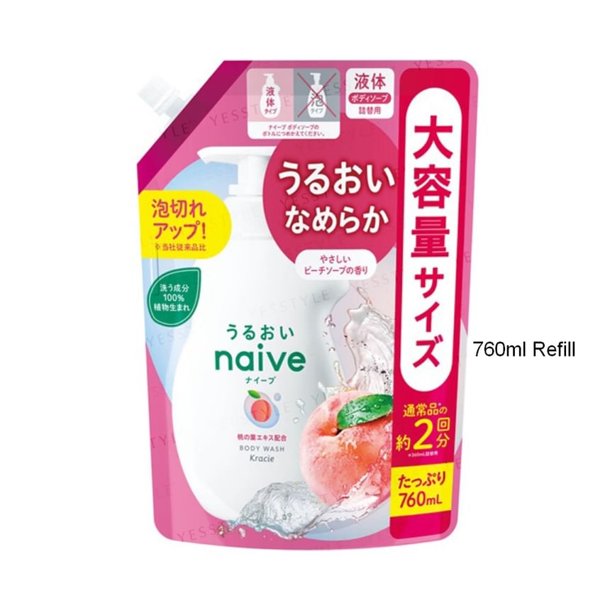 Kracie - Naive Body Wash Peach Leaf