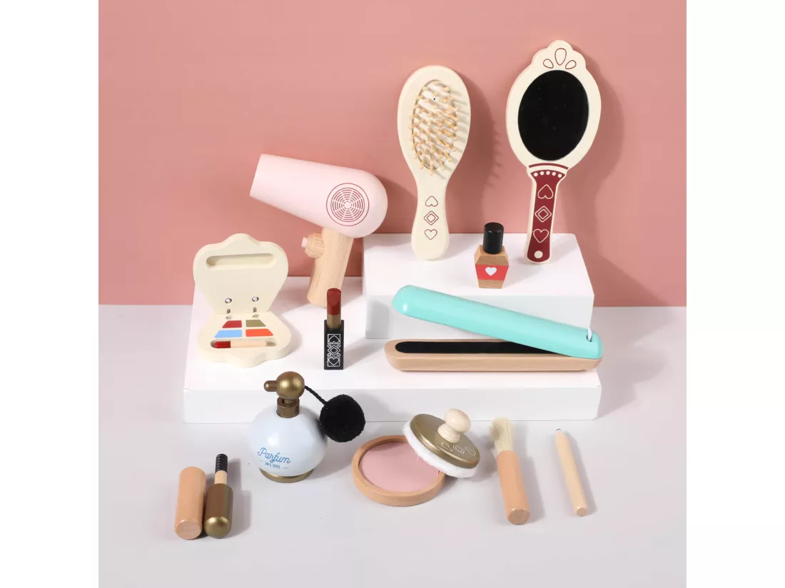 Jeu Kit de Maquillage pour Enfants Yirisi À partir de 3 ans Bois Multicolore