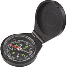 Boussole de poche, diamètre: 45 mm, avec couvercle