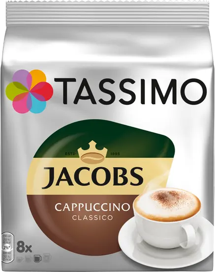 Tassimo Koffie T-Discs: Jacobs Cappuccino Classic - 260 gr 00467147