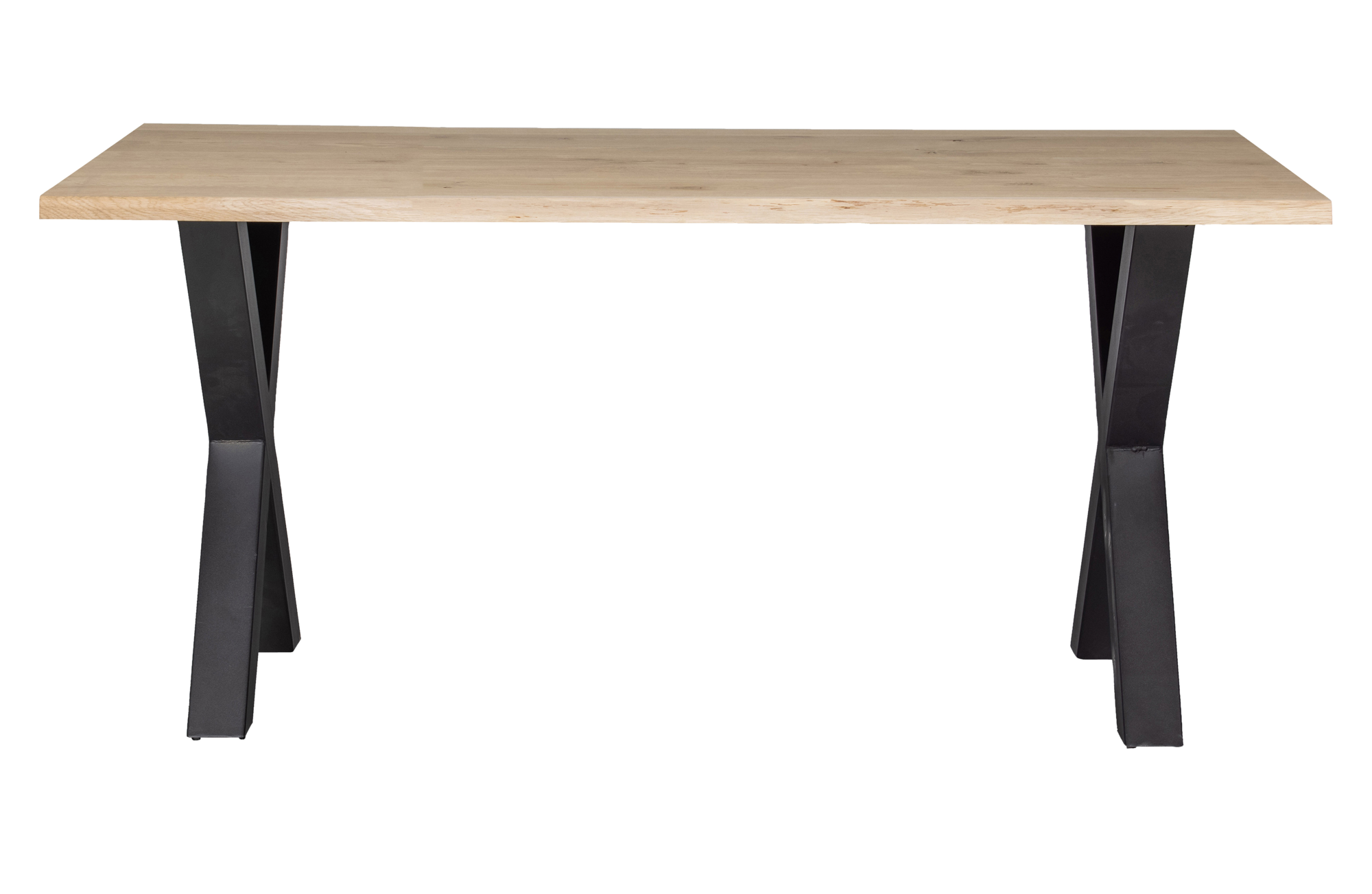 WOOOD tafel Tablo boomstam eiken 160x90 [fsc] Tablo Tafel  Boomstam Eiken 160x90 [fsc] - Alkmaar poot