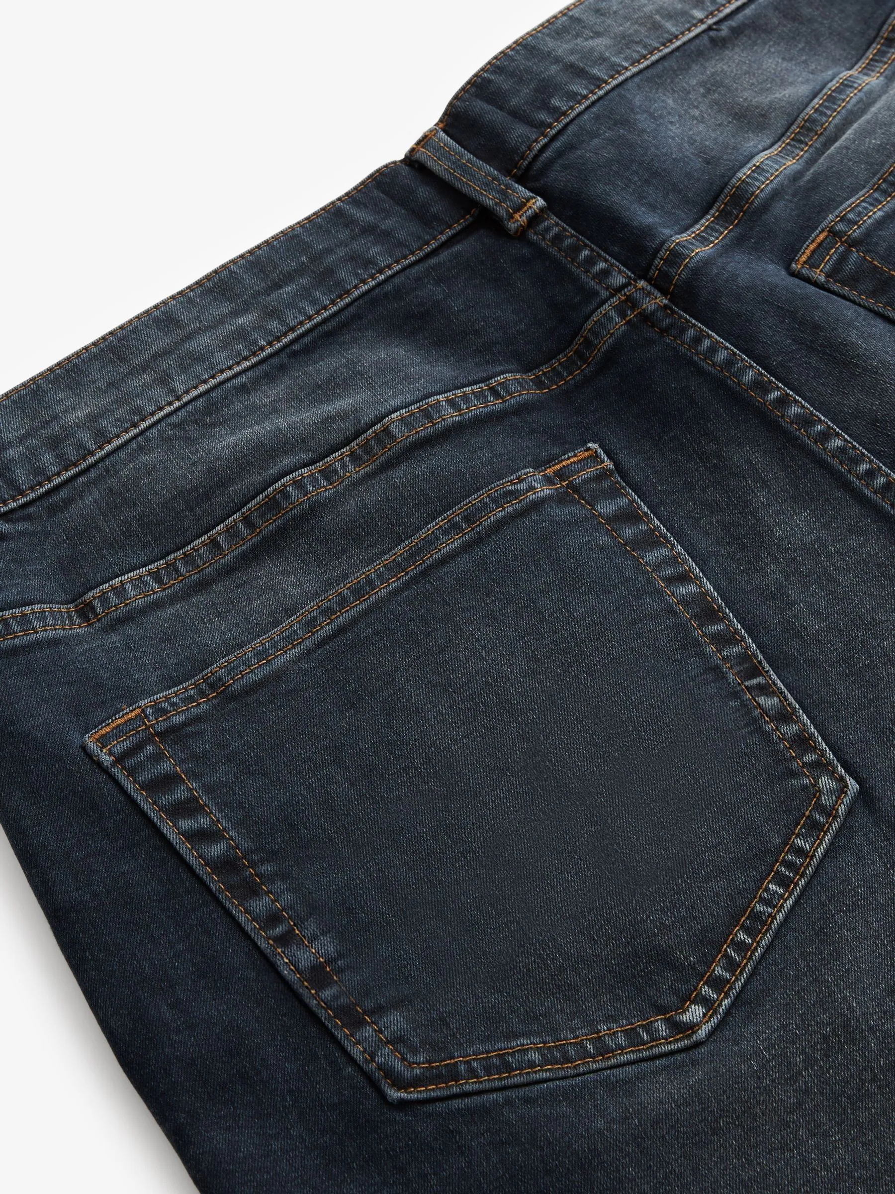 Indigoblauw - Enkele - Slim fit klassieke stretchy jeans