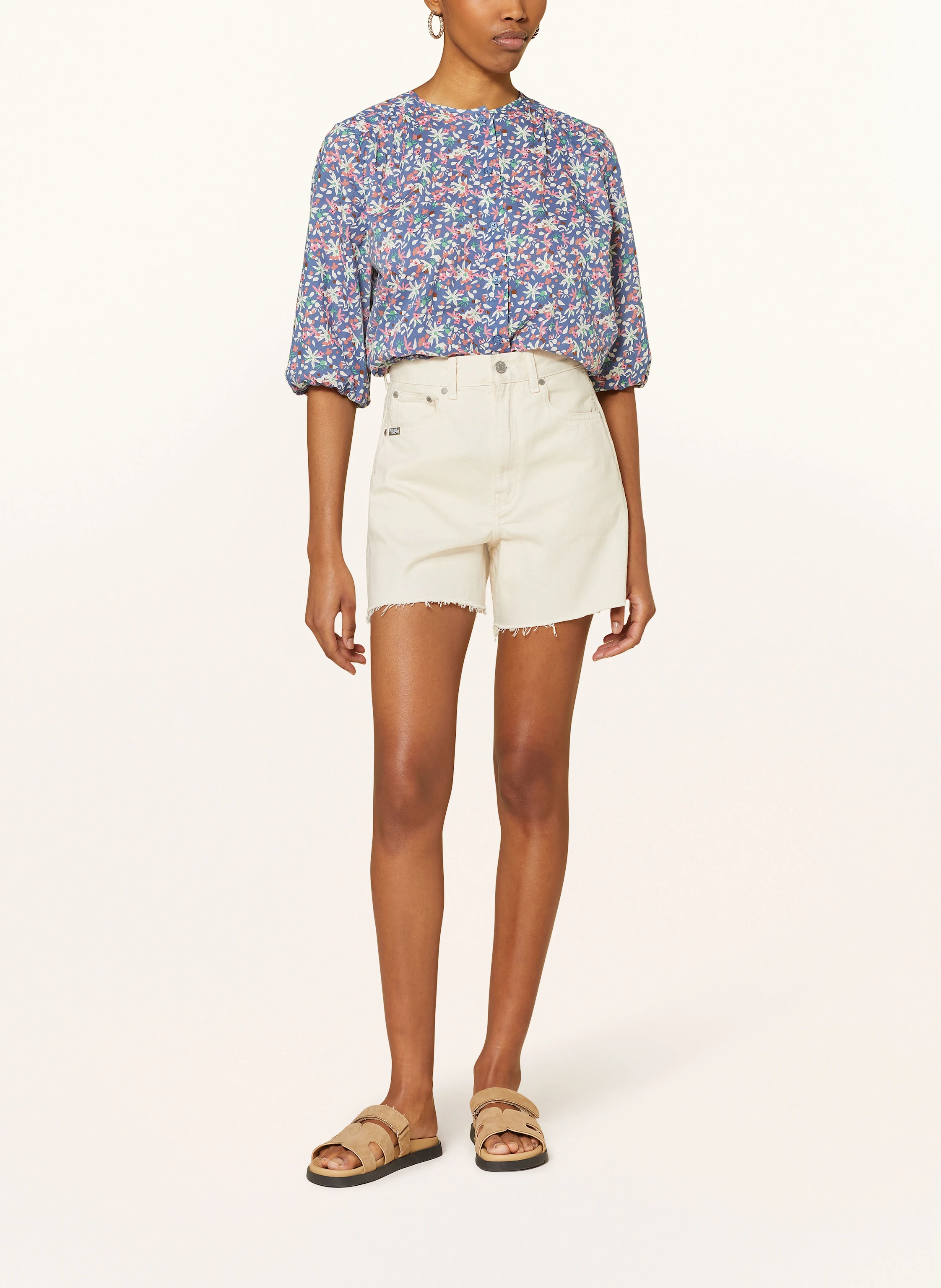 Marc O'Polo DENIM Hemdbluse mit 3/4-Arm