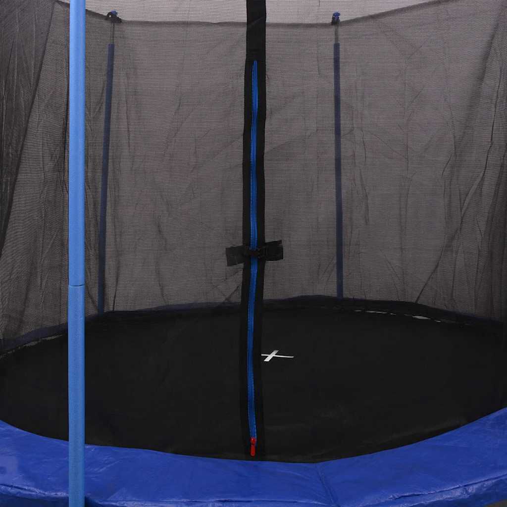 vidaXL Trampoline met accessoires, set van 5, 3,05 m