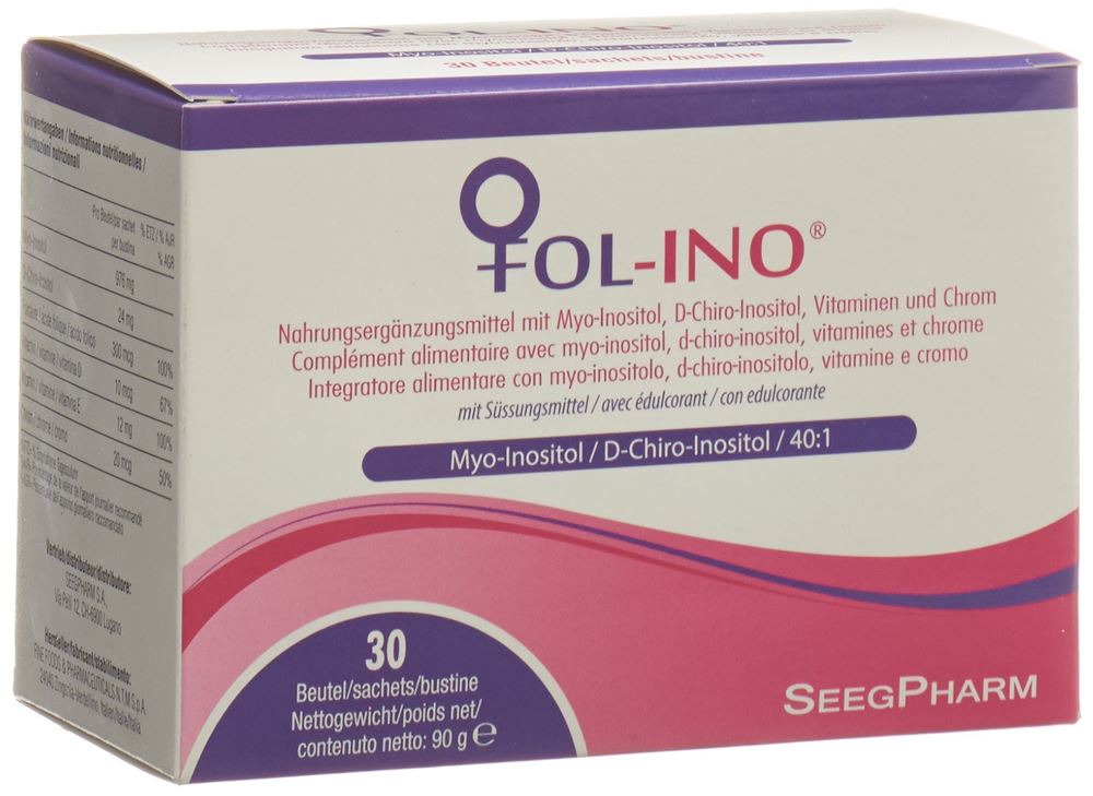 FOL-INO Plv Btl 30 Stk