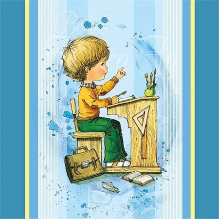 Roth Servietten Schulstart blau