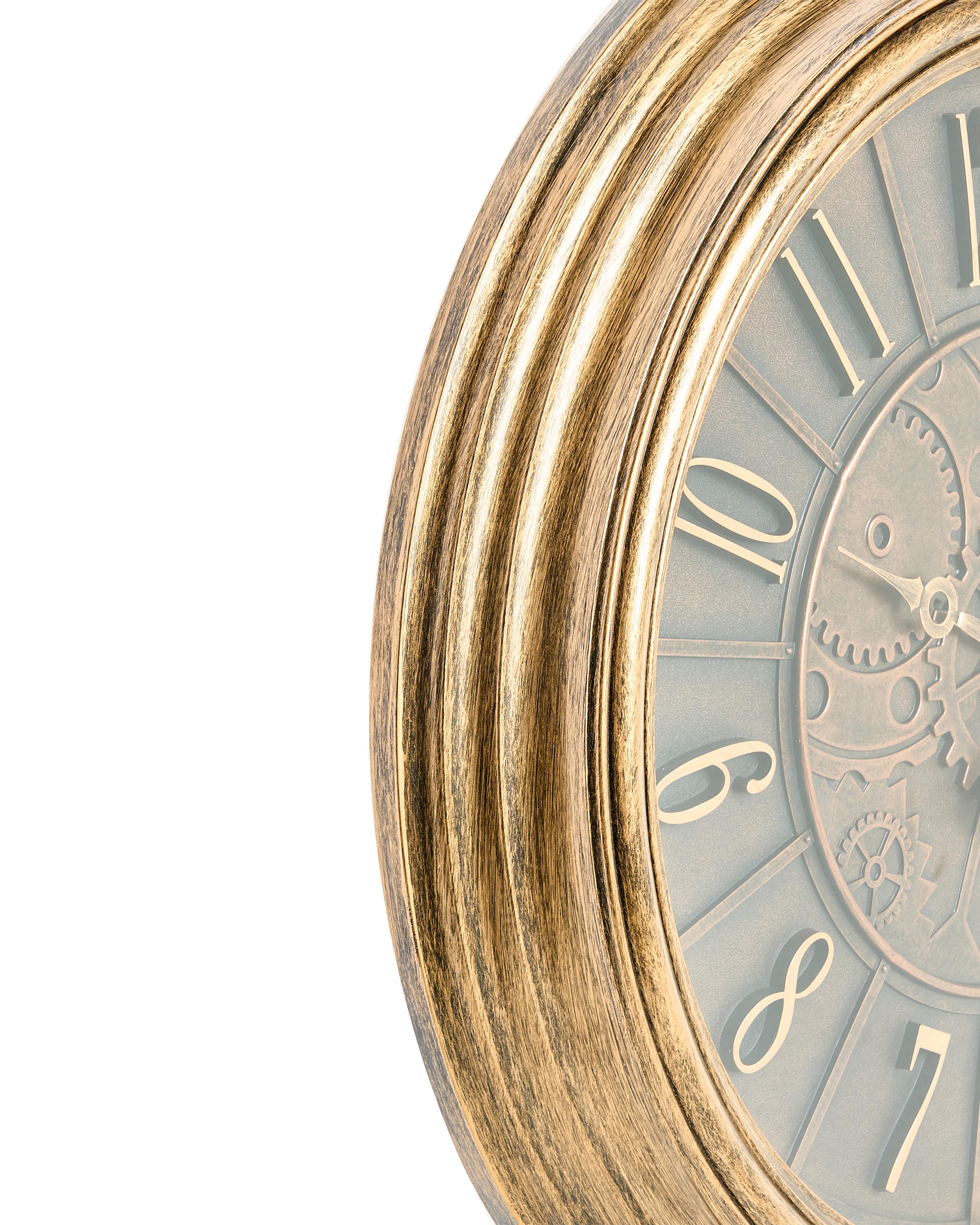 Wandklok CAUDETE 50 cm Goud