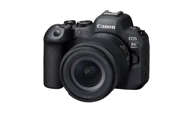 Canon EOS R6 MARK II   RF 24-105 F4-7.1 IS STM, 24,2 MP, CMOS, Berøringsskærm, 588 g, Sort