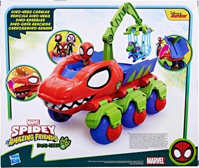 Spidey and His Amazing Friends Dino-Webs Crawler Kjøretøy