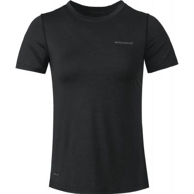 Endurance Maje Melange T-Shirt Til Kvinder Sort