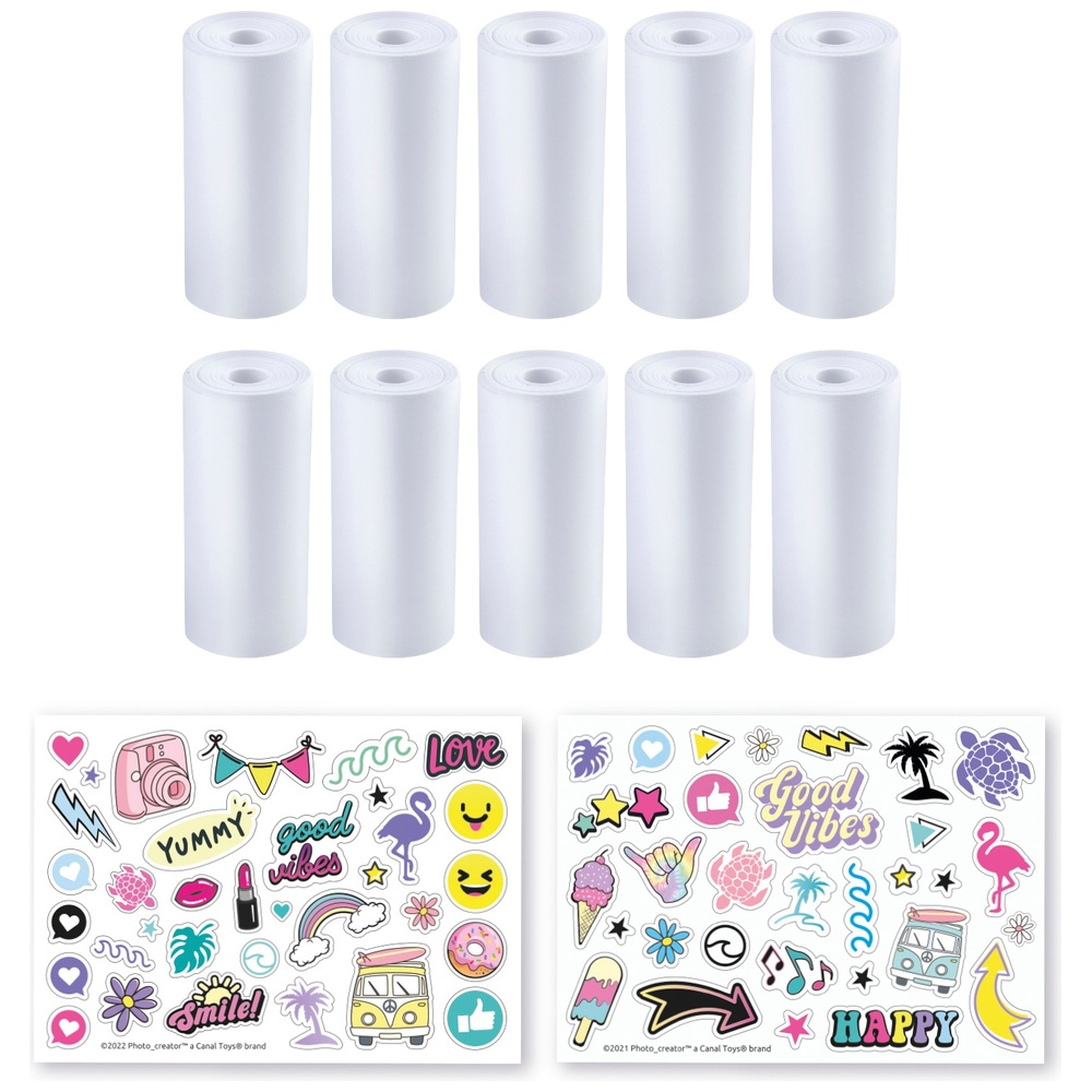 Photo Creator Kamera-Thermopapier-Nachfüllpackung: 10 Stück