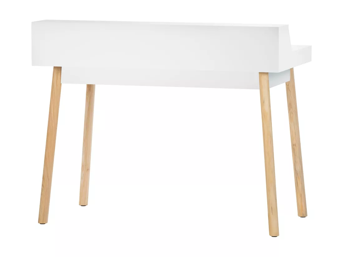 table de bureau - Bois - 110 cm - Blanc - Eaton