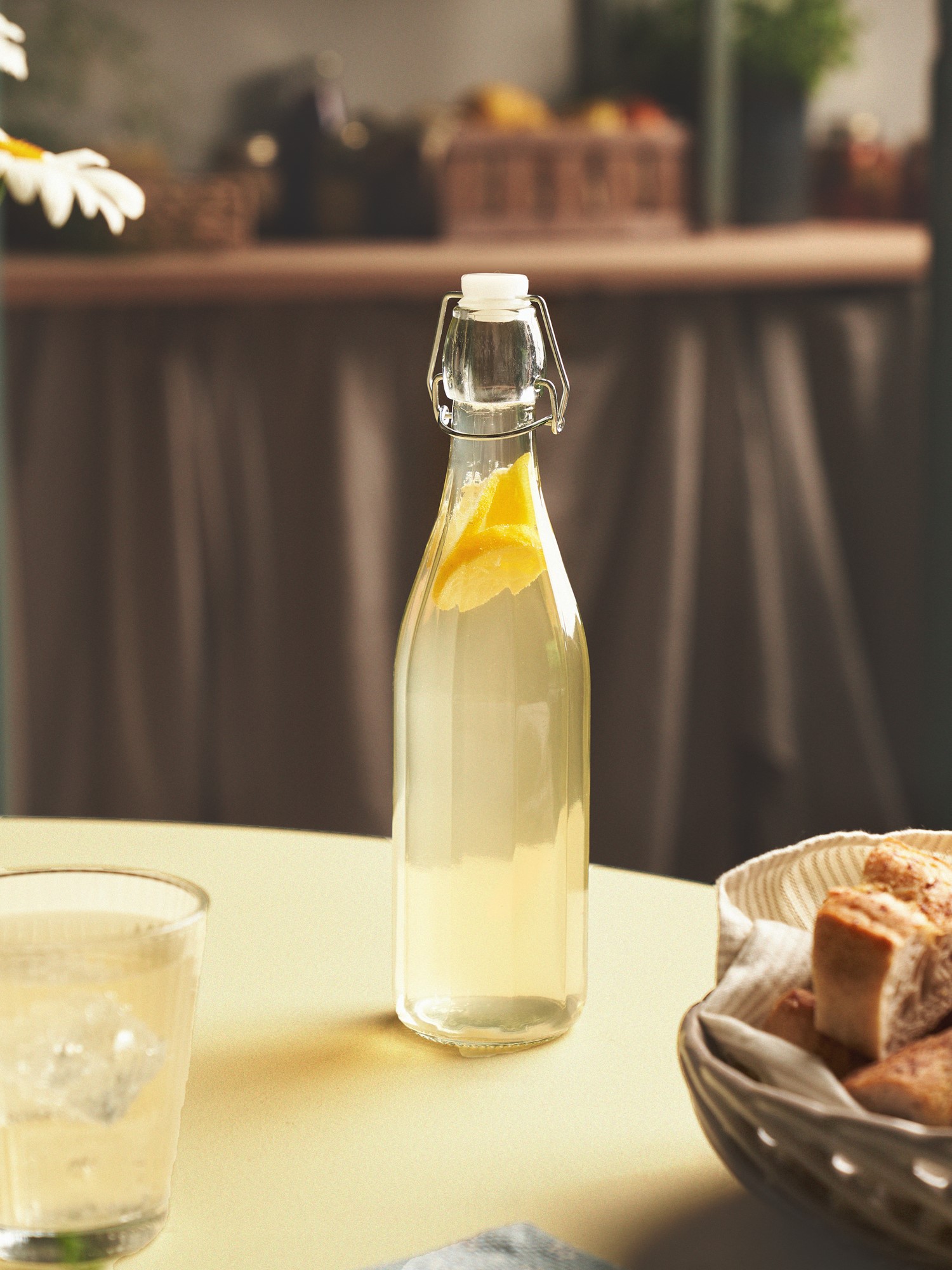 Glasflaske 500 ml | Ø7 x 27 cm. 500 ml. | Clear