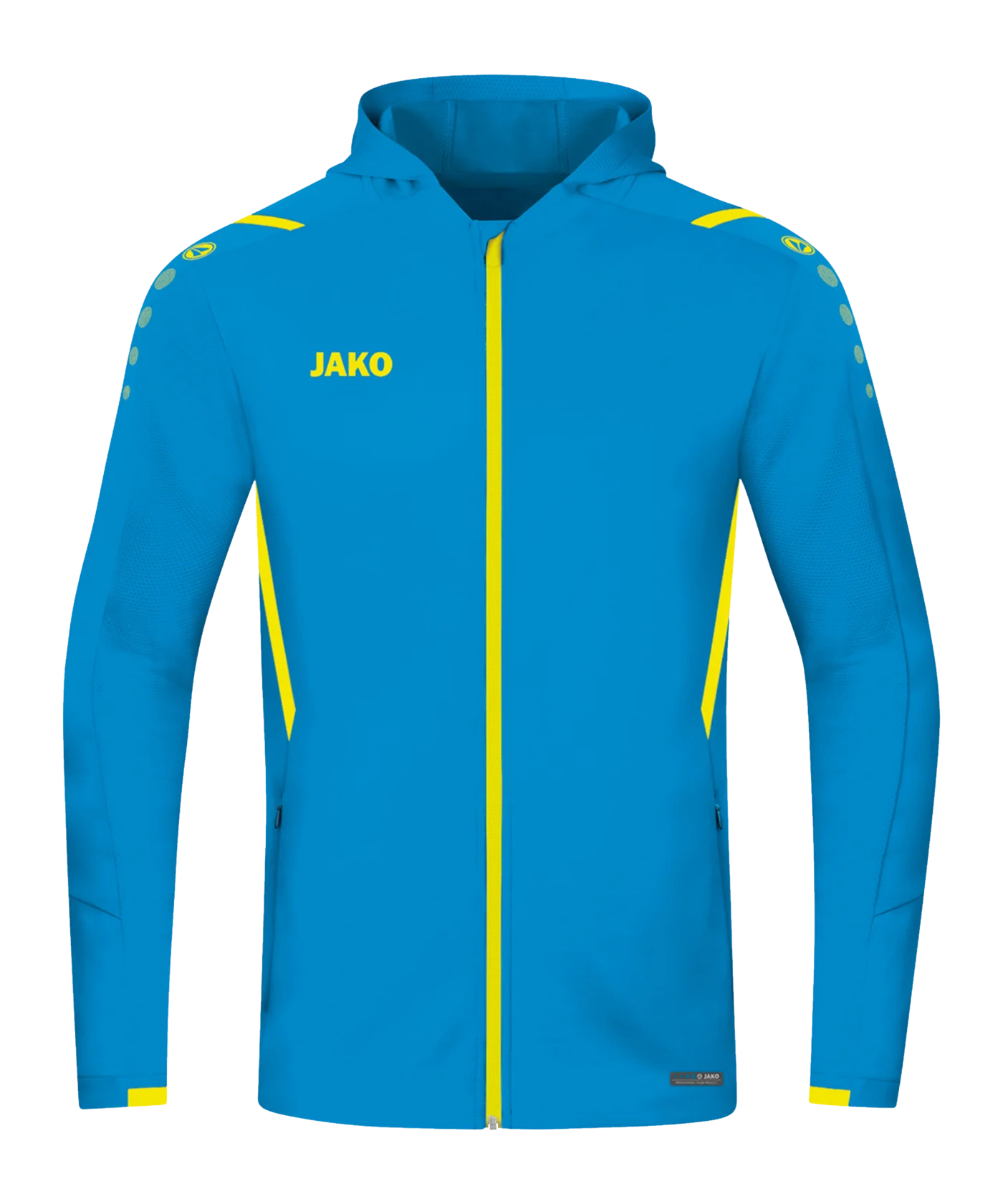JAKO Challenge Trainingsjacke Kids Blau Gelb F443