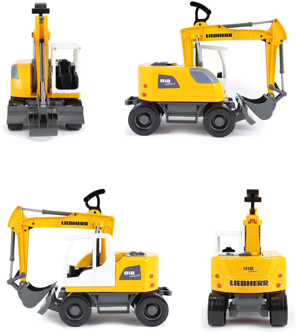 Lena® Spielzeug-Bagger »Worxx, Liebherr Compact A918 Litronic« Made in Europe
