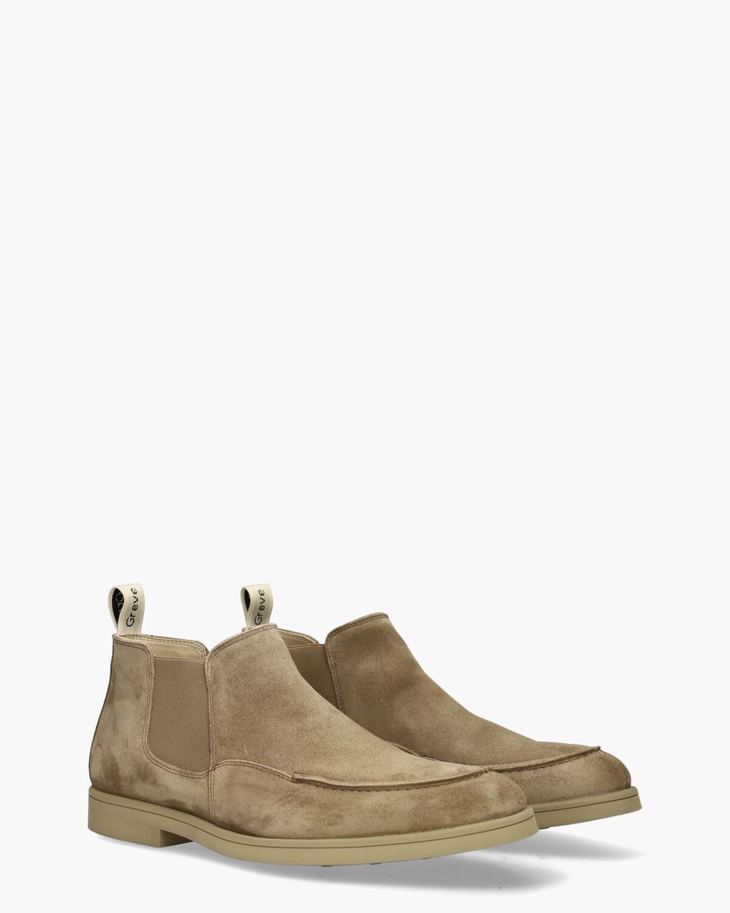 Greve Tufo Beige Heren Chelseaboots